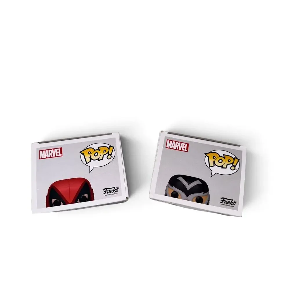 Funko Pop Marvel Lucha Libre El Venenoide #707 & El Chimichanga #712 Lot